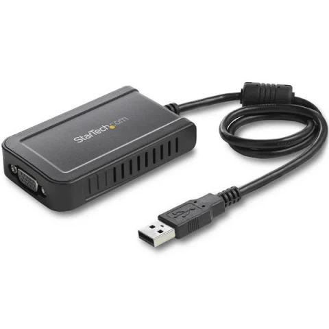 StarTech.com USB 2.0 to VGA Adapter, USB to VGA Monitor Converter for Windows, 1080p (no support for macOS/ChromeOS/Linu