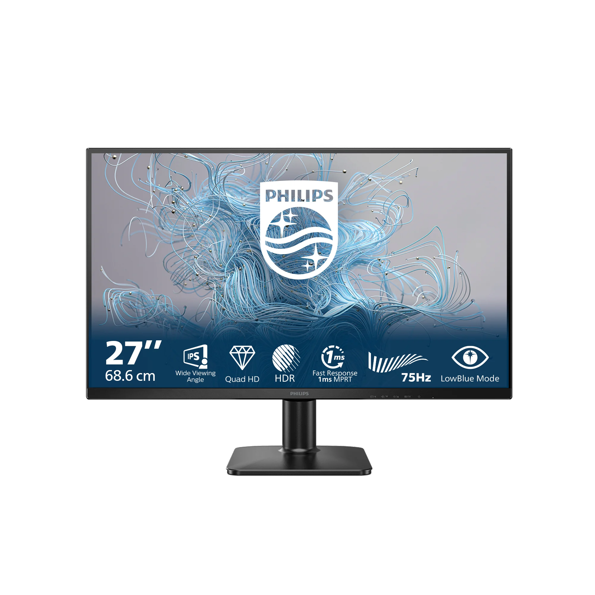 Philips 1000 series 27E2N1500L/00 computer monitor 68.6 cm (27") 2560 x 1440 pixels Quad HD LED Black - Image 2