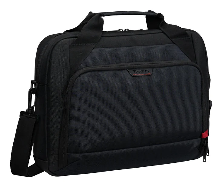 Targus EcoSmart 35.6 cm (14") Briefcase Black, Red - Image 2