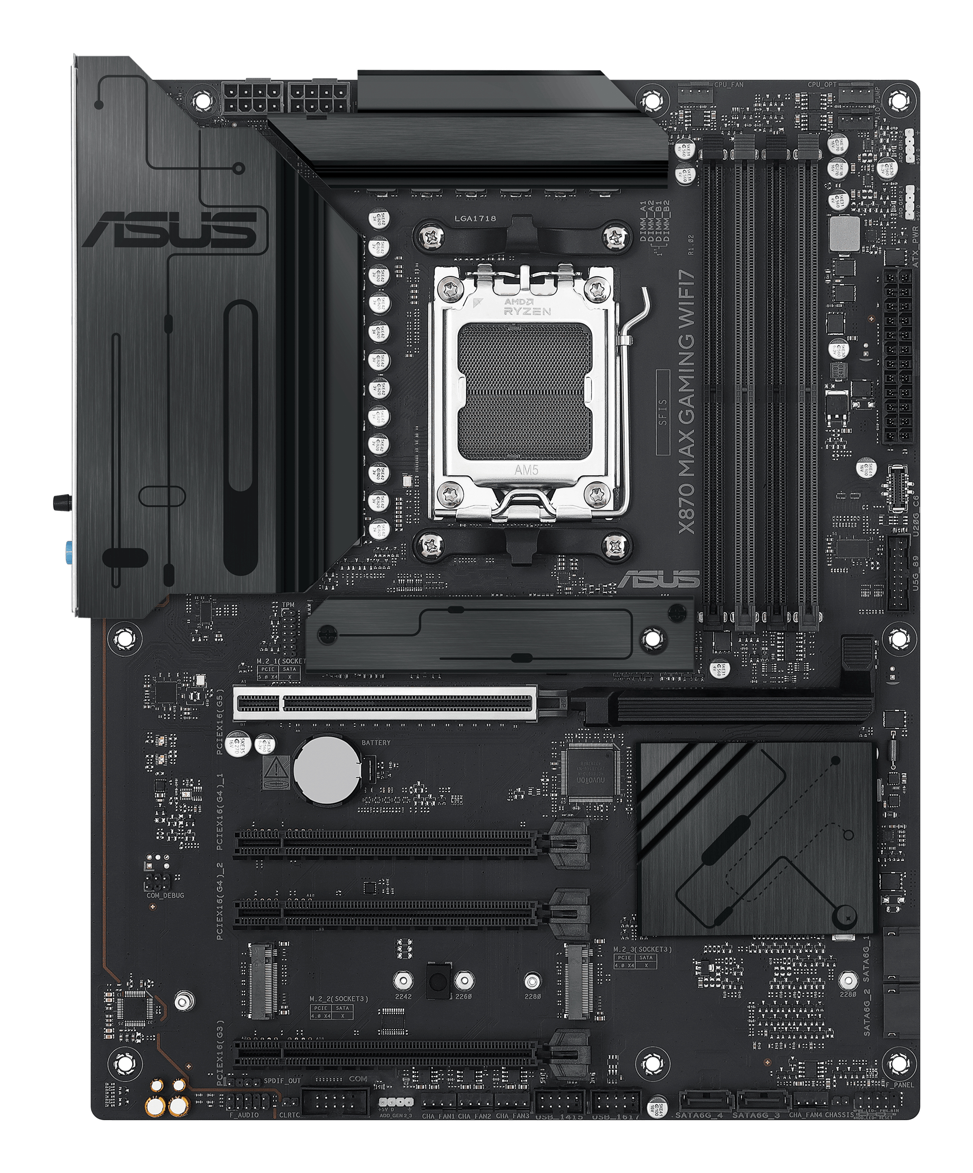 ASUS X870 MAX GAMING WIFI7 AMD X870 Socket AM5 ATX - Image 3