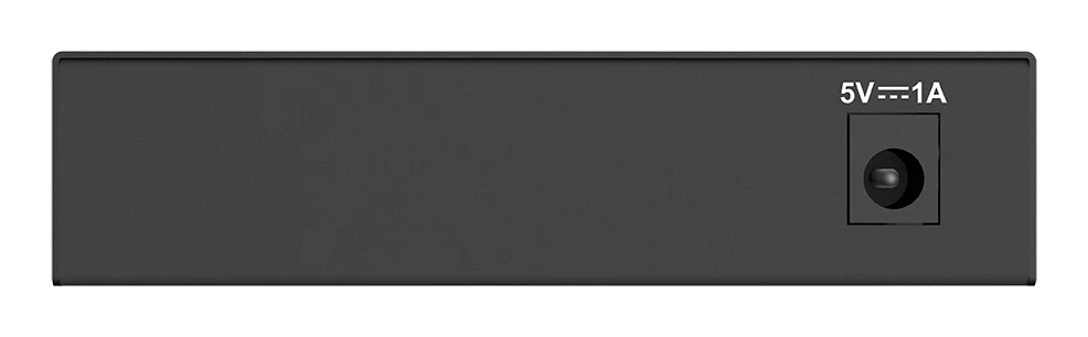 D-Link DGS-105GL 5-Port Gigabit Ethernet Switch, Fanless, Low Profile, Metal Housing, Plug-and-Play, 802.3az EEE black - Image 2