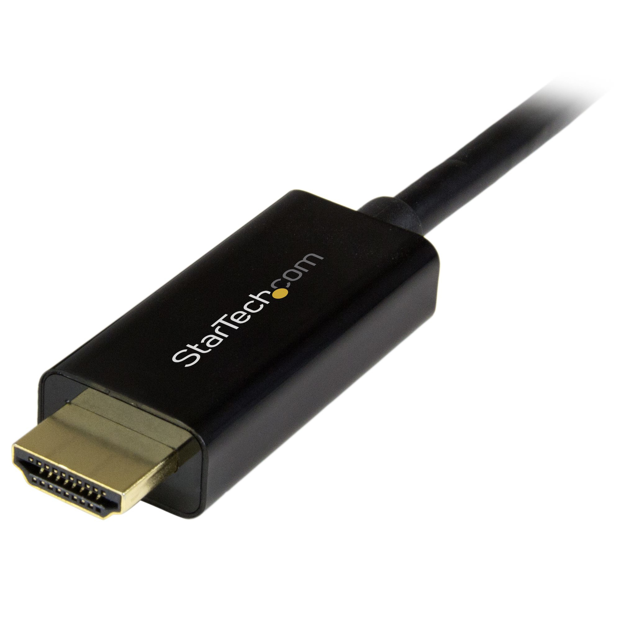 StarTech.com 6.6ft (2m) DisplayPort to HDMI Cable - 4K 30Hz - DisplayPort to HDMI Adapter Cable - DP 1.2 to HDMI Monitor - Image 2