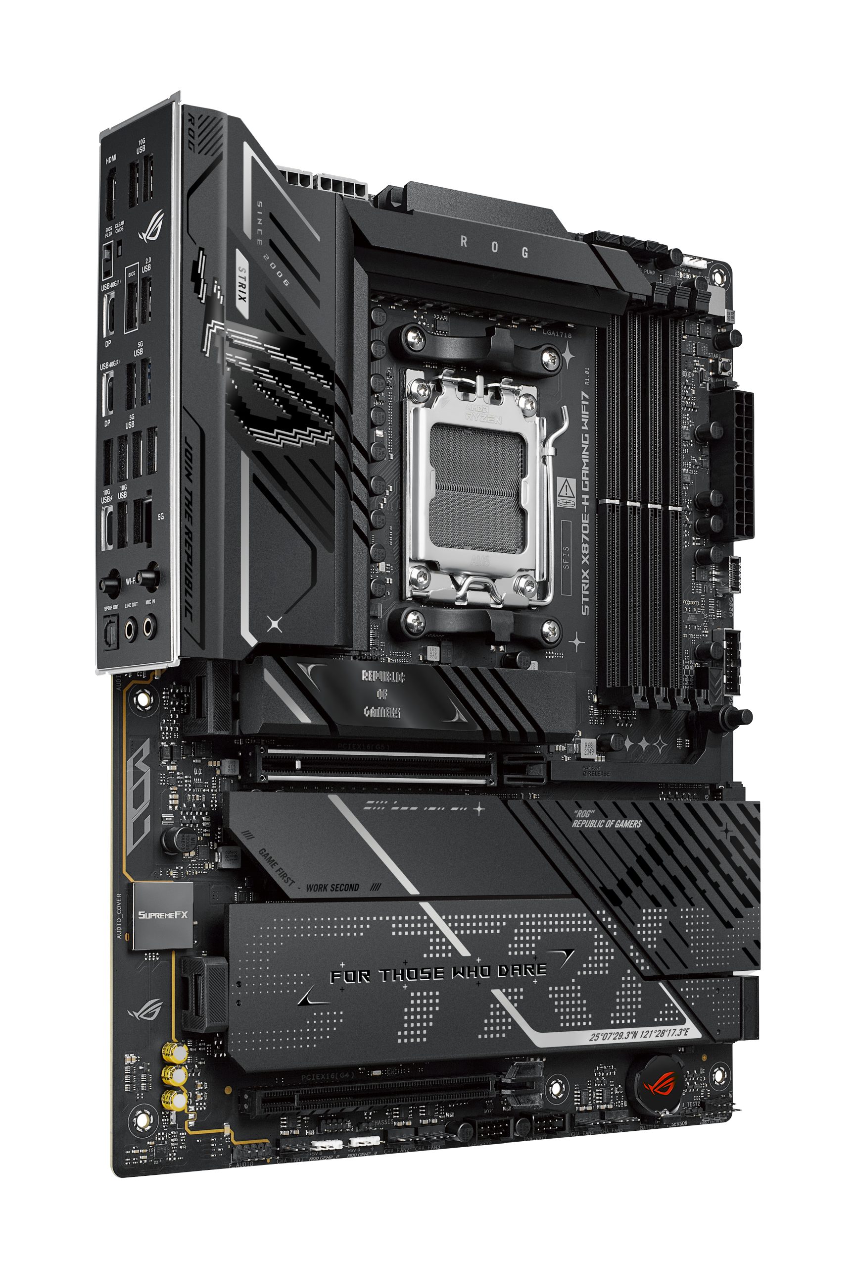 ASUS ROG STRIX X870E-H GAMING WIFI7 AMD X870E Socket AM5 ATX - Image 2