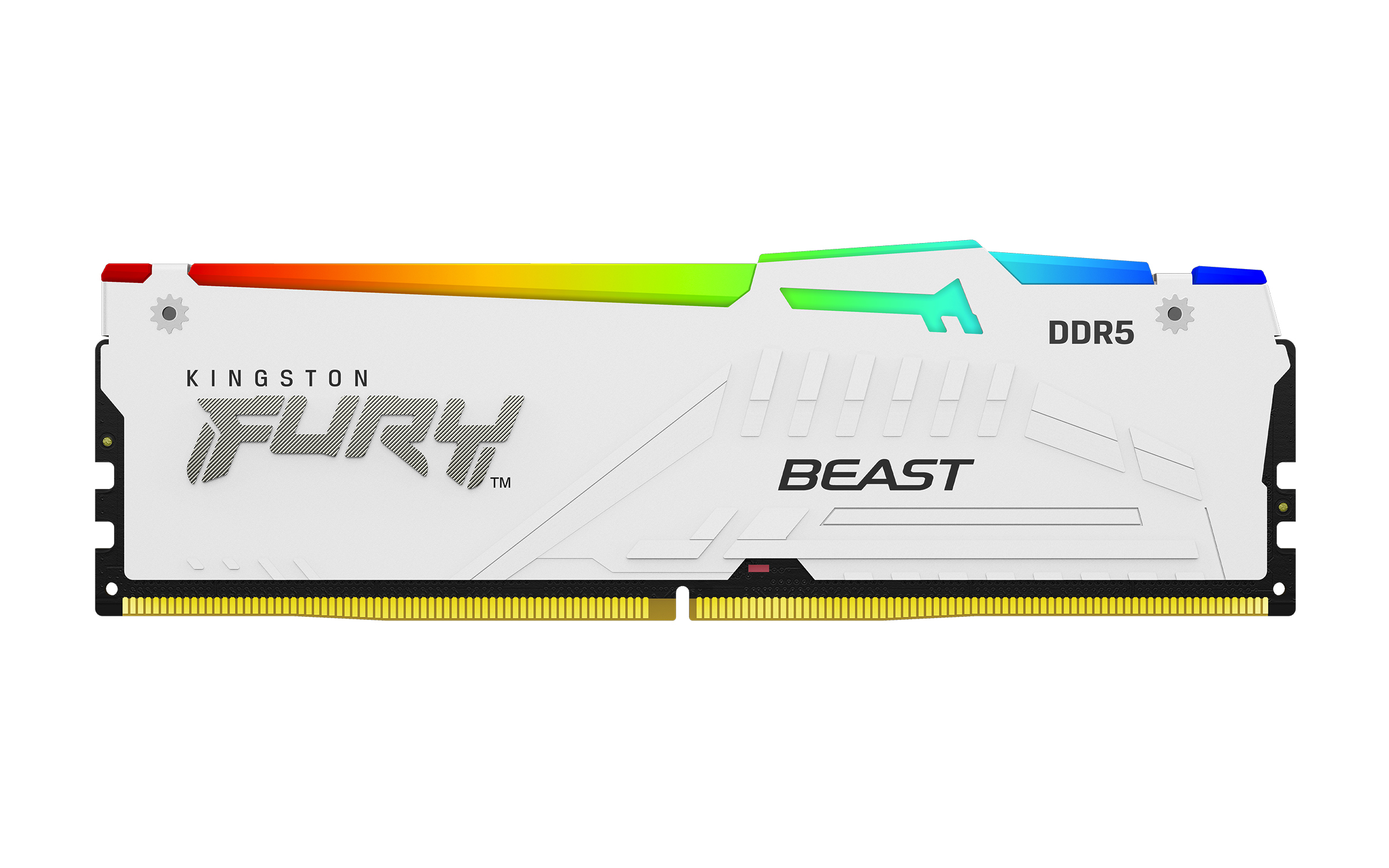 Kingston Technology FURY Beast 64GB 6000MT/s DDR5 CL36 DIMM (Kit of 2) White RGB EXPO - Image 3