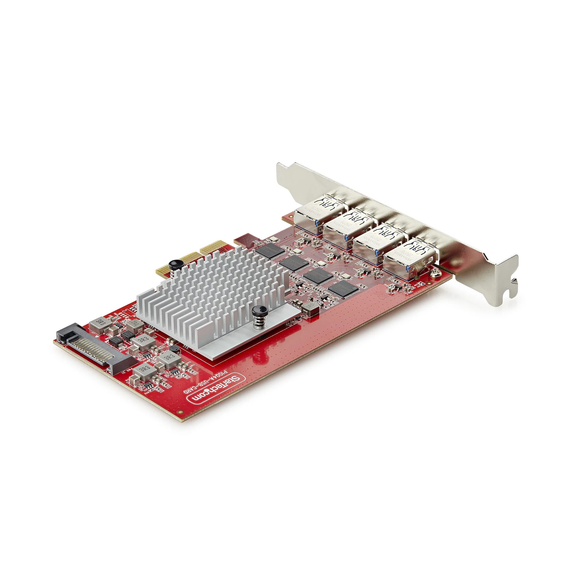 StarTech.com 4-Port USB-A PCIe Card, USB 3.2 10Gbps, PCI Express 3.0 Expansion Card, 4x Independent USB Controllers, Win - Image 2