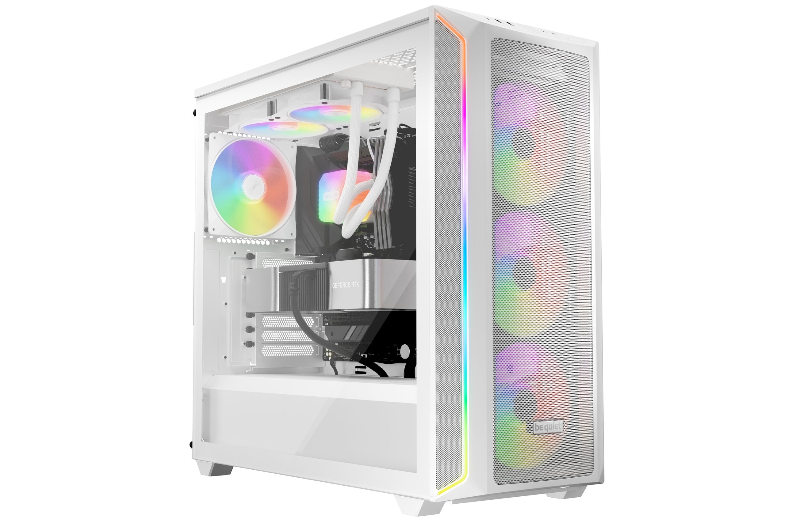 be quiet! LIGHT WINGS LX 120mm PWM 3-Pack White Computer case Fan 12 cm 3 pc(s) - Image 2
