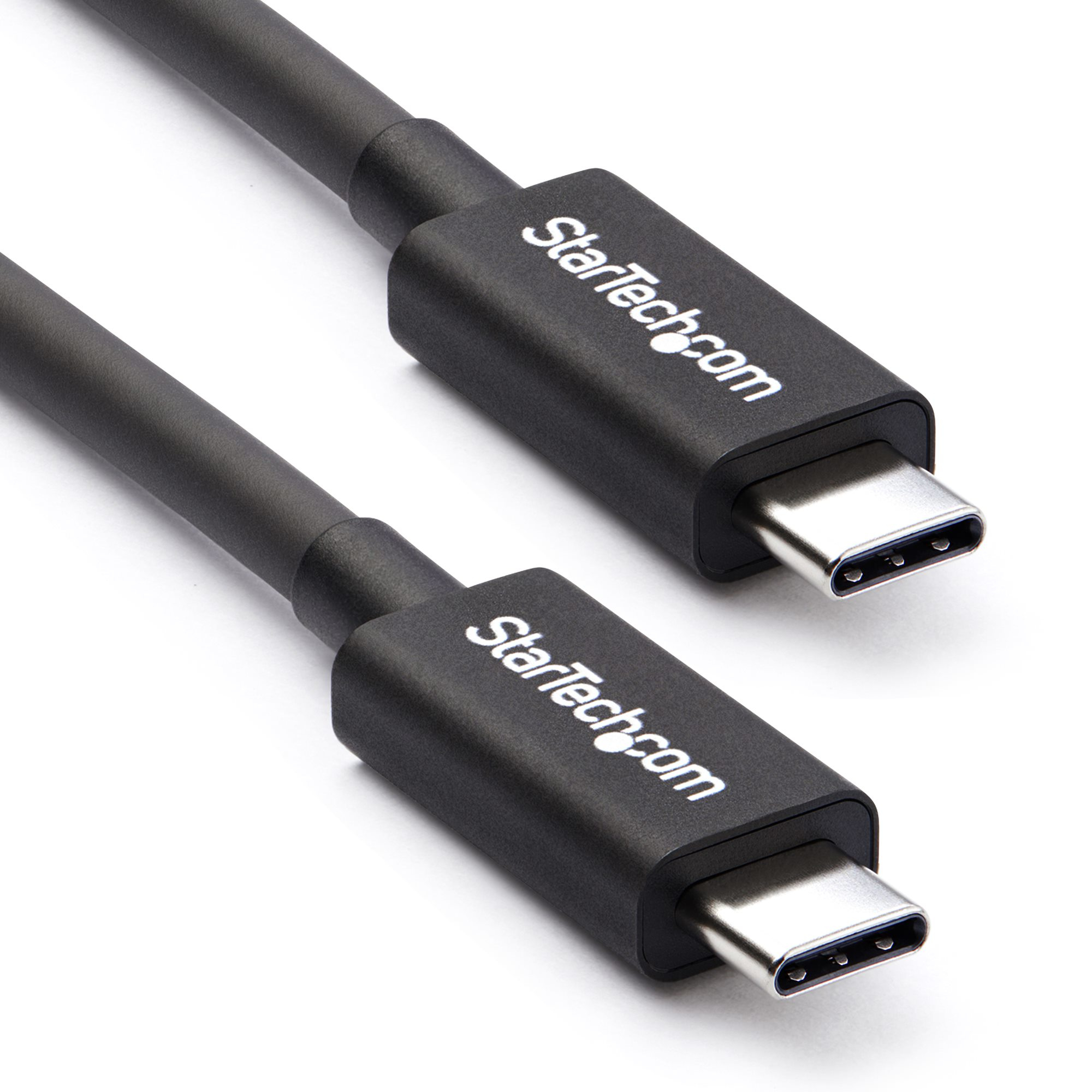 StarTech.com 2m (6.6ft) Thunderbolt 3 Cable, 20Gbps, 100W PD, 4K, Thunderbolt Certified, Compatible with Thunderbolt 4/U
