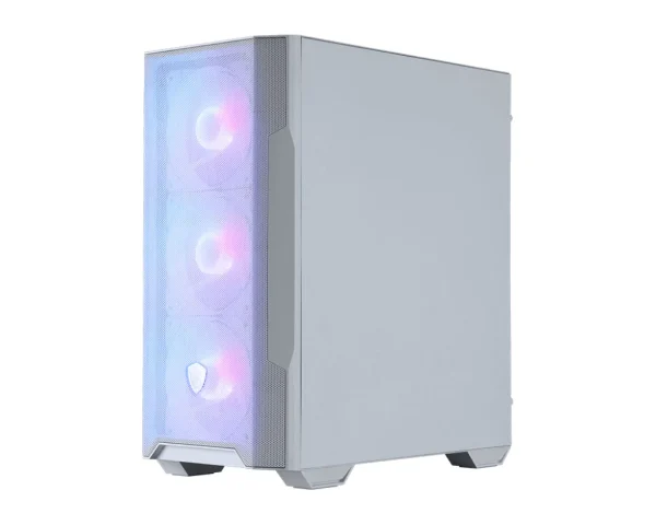MSI MAG Forge M100R Micro Tower Transparent, White