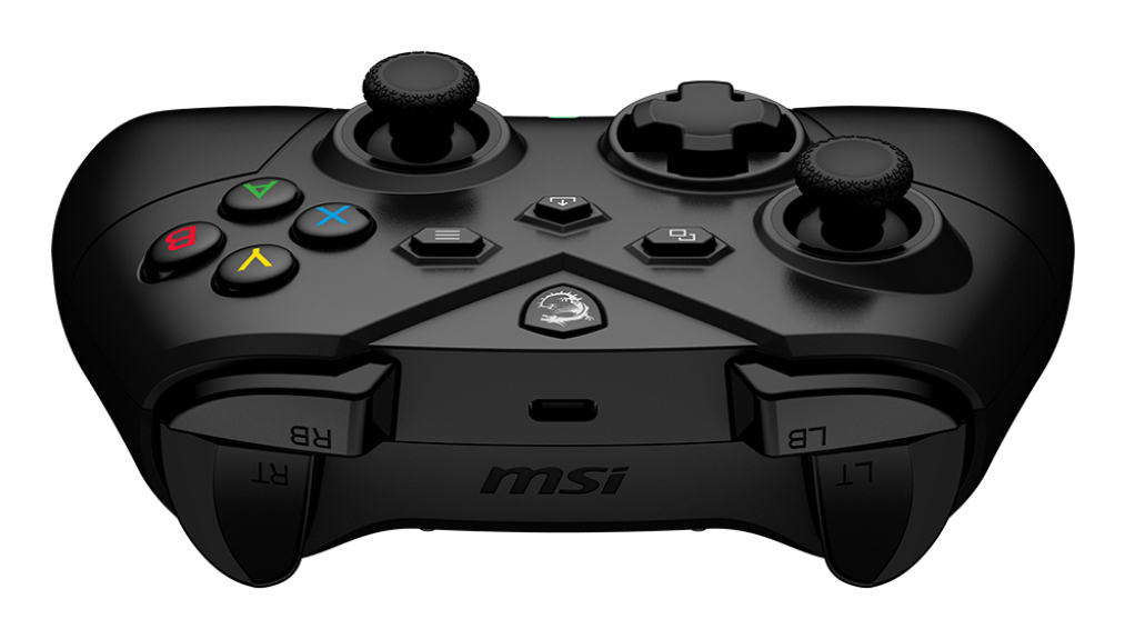 MSI FORCE GC300 WIRELESS Black USB 2.0 Gamepad Analogue PC - Image 2