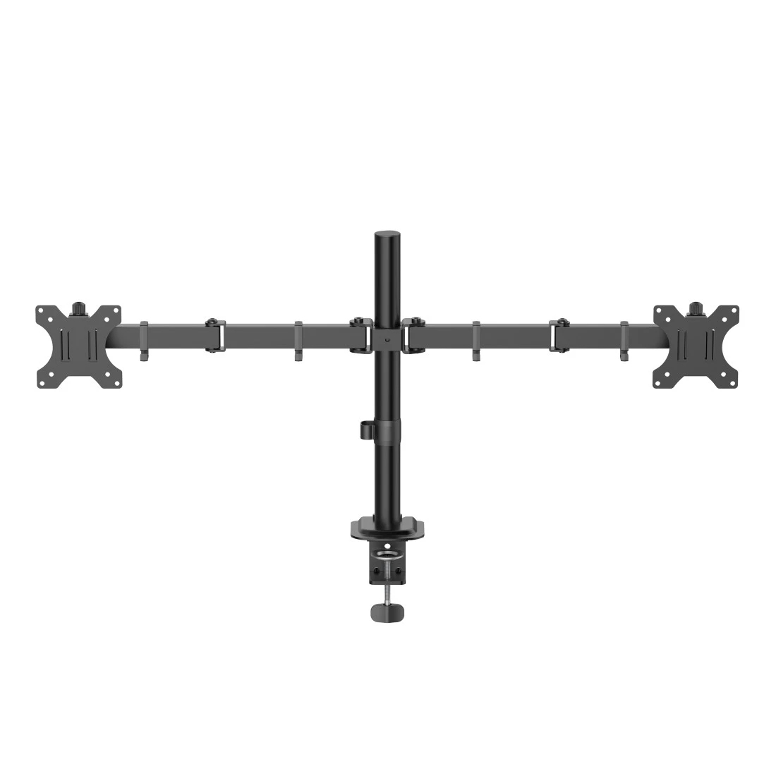 Hama Monitor Mount, 2 Monitors, Height-adjustable, Swivel/Tilt, 13" - 35", Black - Image 2