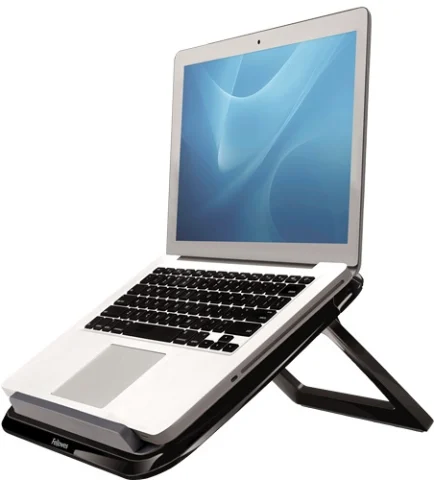 Fellowes Laptop Stand for Desk - I-Spire Quick Lift Adjustable Laptop Stand for the Home and Office - Portable Laptop St