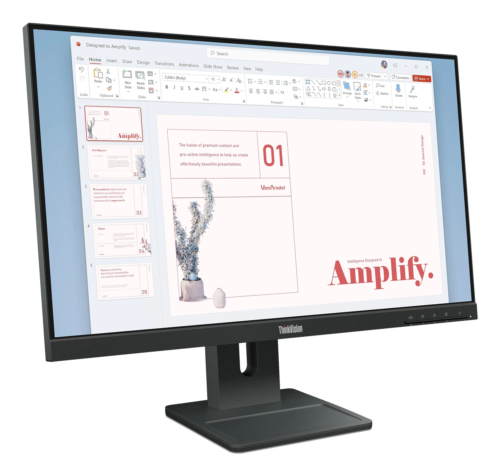 Lenovo ThinkVision E24-40 Monitor - Image 3