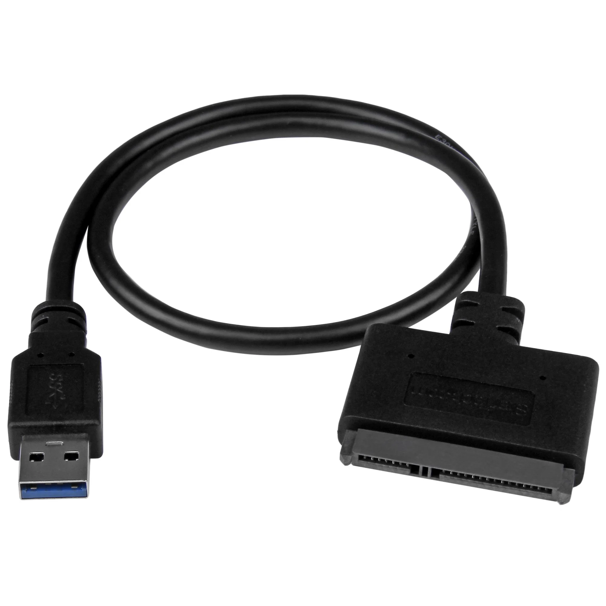 StarTech.com SATA to USB Cable, USB 10Gbps to 2.5in SATA I II III Hard Drive Adapter, External Converter for SSD or HDD
