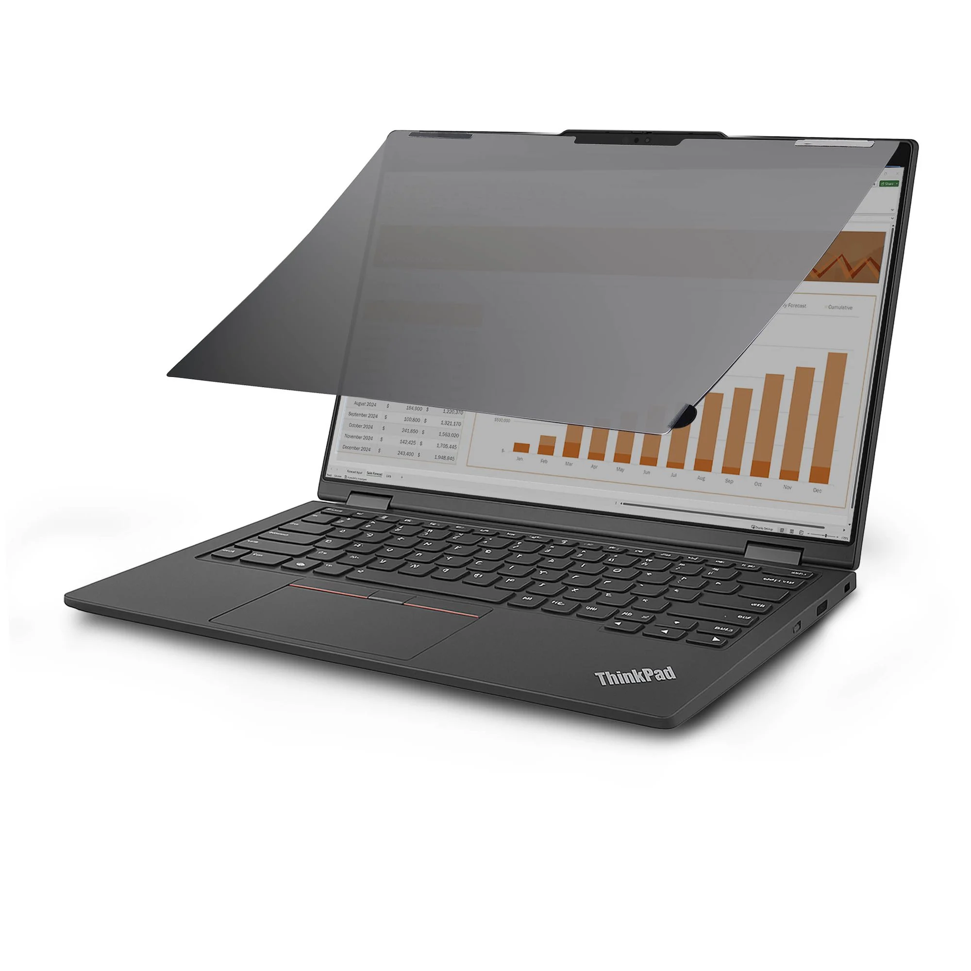 StarTech.com Lenovo X13 Yoga Gen 4 Bright Privacy Screen Filter with Touch, Flip-Over, 75% Light Transmittance, Anti-Gla - Image 2