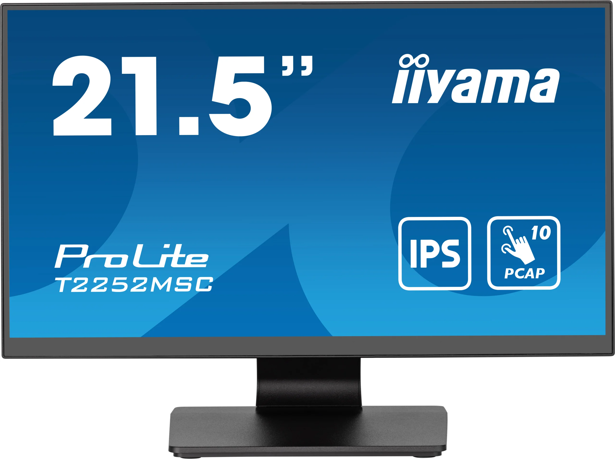 iiyama ProLite T2252MSC-B2 computer monitor 54.6 cm (21.5") 1920 x 1080 pixels Full HD LCD Touchscreen Black - Image 2
