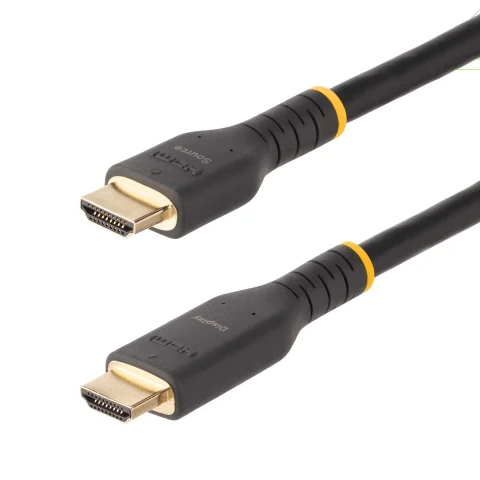 StarTech.com 23ft (7m) Active HDMI Cable w/ Ethernet - HDMI 2.0 4K 60Hz UHD - Rugged HDMI Cord w/ Aramid Fiber - Durable