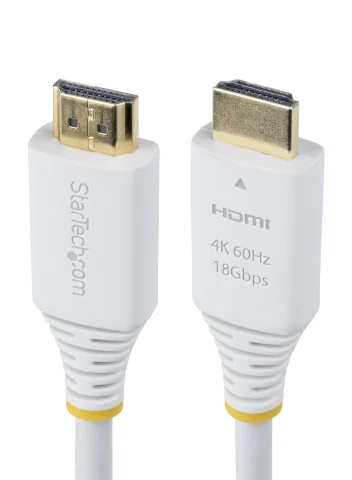 StarTech.com 6ft (1.8m) Premium Certified High Speed HDMI Cable, 4K 60Hz/1440p 144Hz, HDR10/HDCP 2.2/ARC, 18Gbps, UHD HD