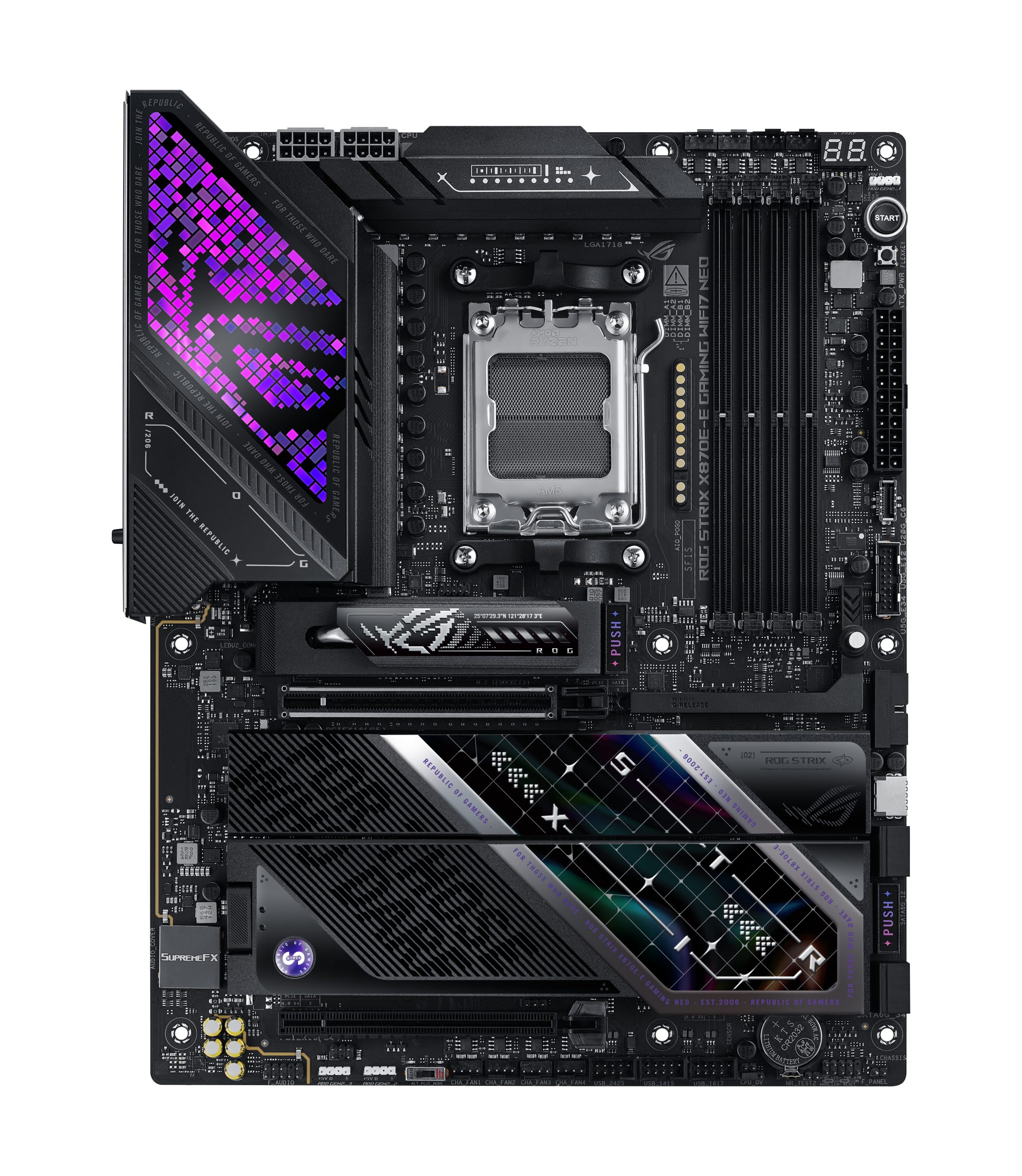 ASUS ROG STRIX X870E-E GAMING WIFI7 NEO AMD X870E Socket AM5 ATX