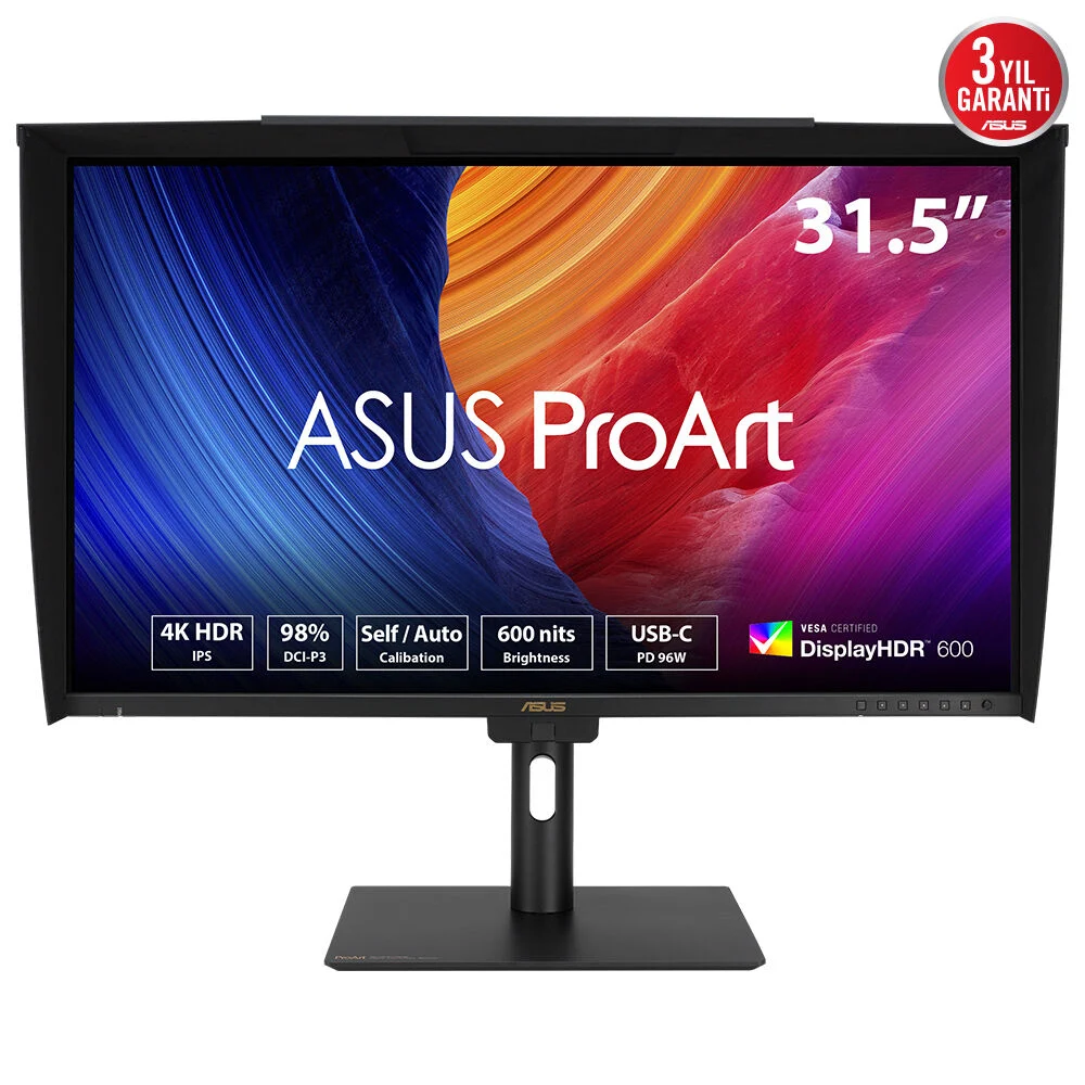 ASUS ProArt PA32UCE computer monitor 80 cm (31.5") 3840 x 2160 pixels 4K Ultra HD LED Black - Image 3