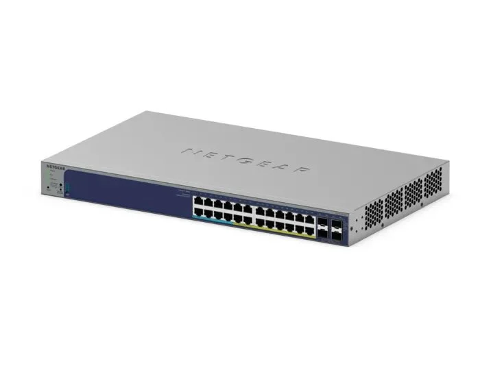 NETGEAR GS728TXUP Managed Gigabit Ethernet (10/100/1000) Power over Ethernet (PoE) 1U Grey - Image 3