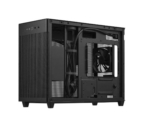 ASUS PRIME AP201 MicroATX Mini Tower Black - Image 3