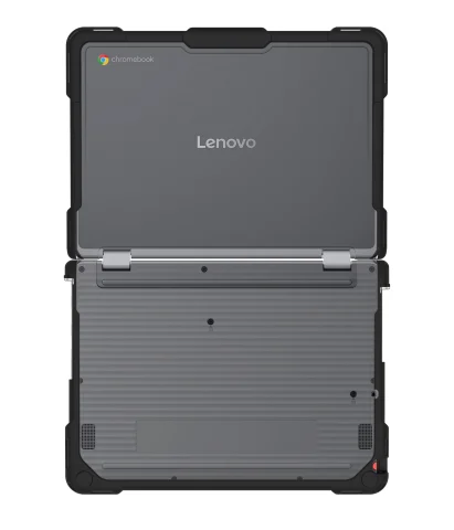 Techair TACHS031 Protective Hard Shell case for Lenovo 500e 5th Gen, 11.6-12.2 black/clear
