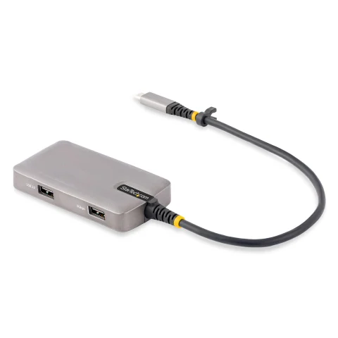 StarTech.com USB-C Multiport Adapter - 4K 60Hz HDMI w/HDR - 3-Port USB Hub - 100W Power Delivery Pass-Through - Works Wi