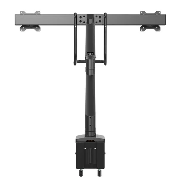 StarTech.com Desk Mount Dual Monitor Arm with USB & Audio - Slim Full Motion Adjustable Dual Monitor VESA Mount for up t - Image 2