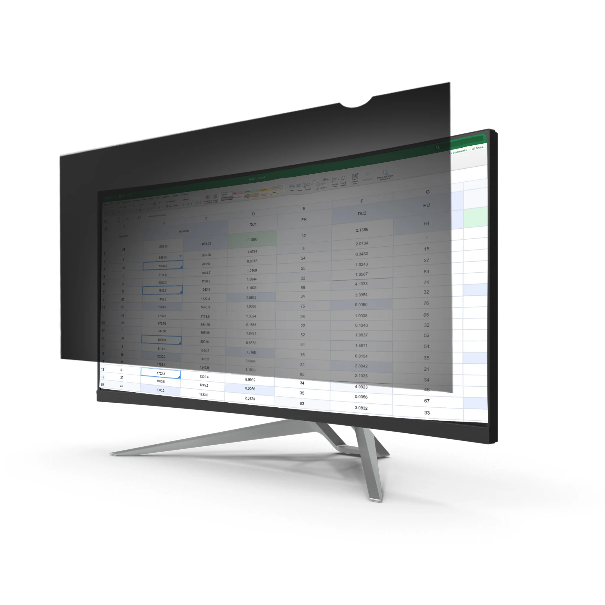 StarTech.com Monitor Privacy Screen for 34 inch Ultrawide Display - 21:9 Widescreen - Computer Screen Security Filter -