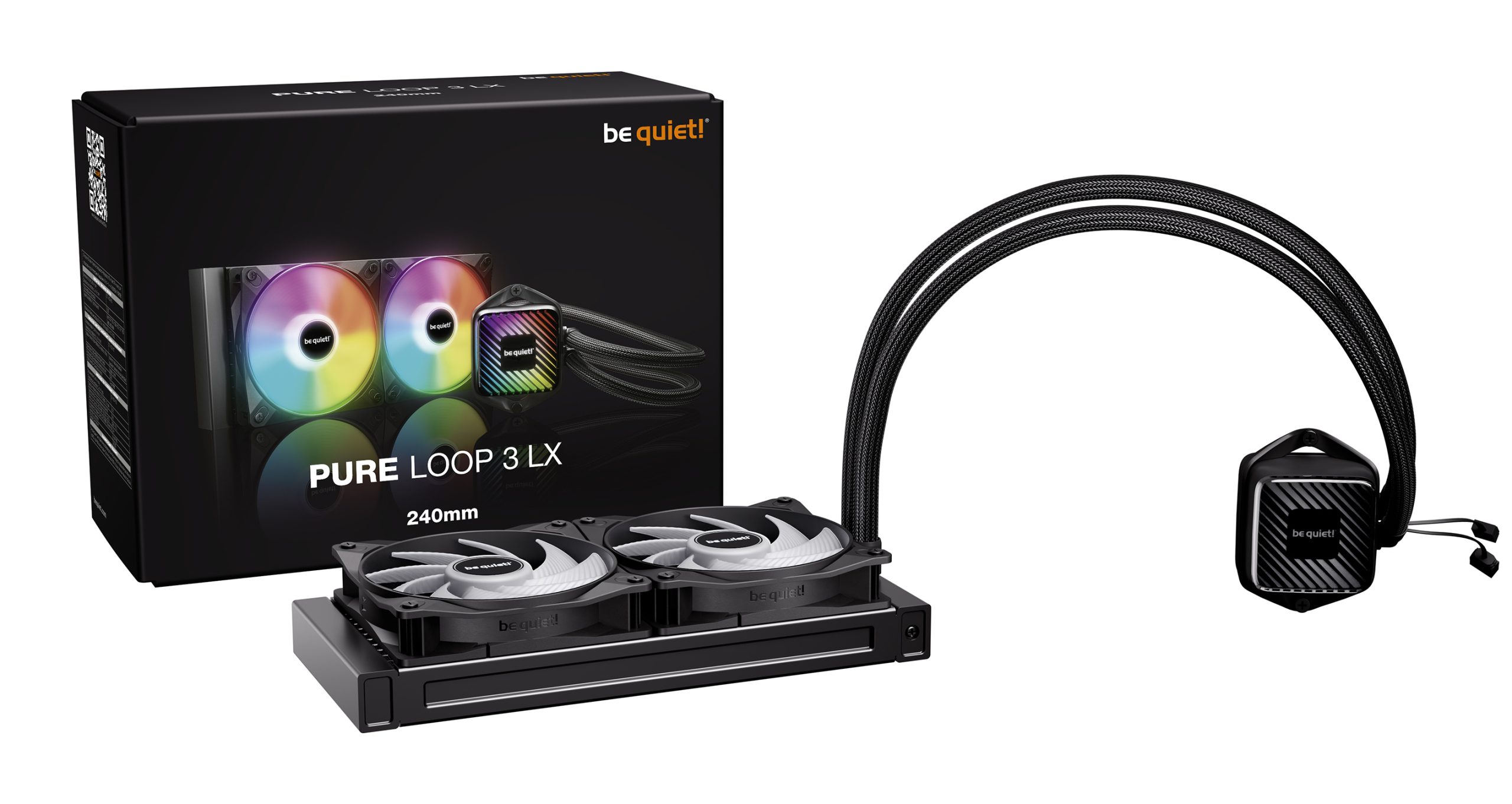 be quiet! PURE LOOP 3 LX Processor All-in-one liquid cooler 12 cm Black 1 pc(s) - Image 2