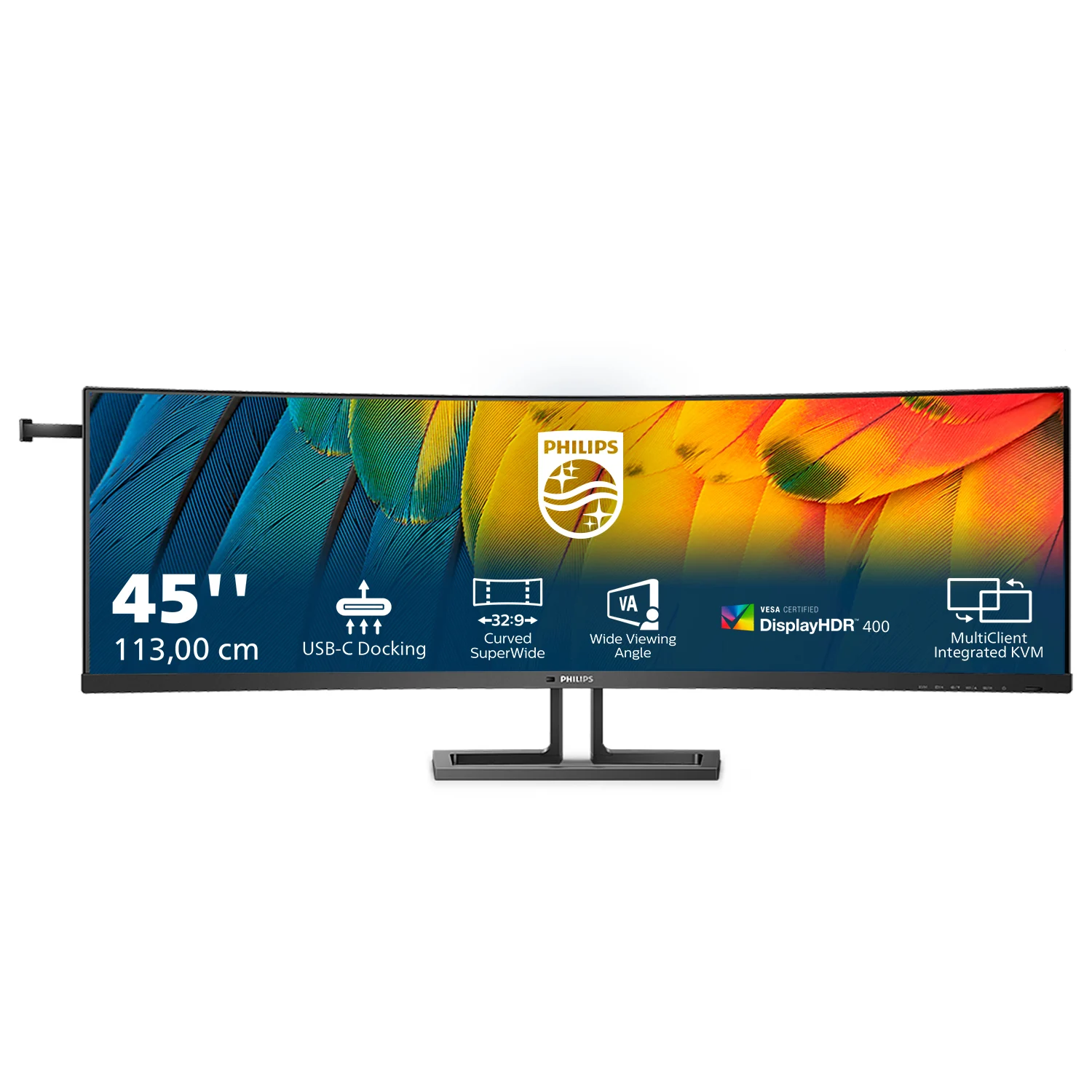 Philips 6000 series 45B1U6900C/00 computer monitor 113 cm (44.5") 5120 x 1440 pixels UltraWide Dual Quad HD LED Black - Image 2