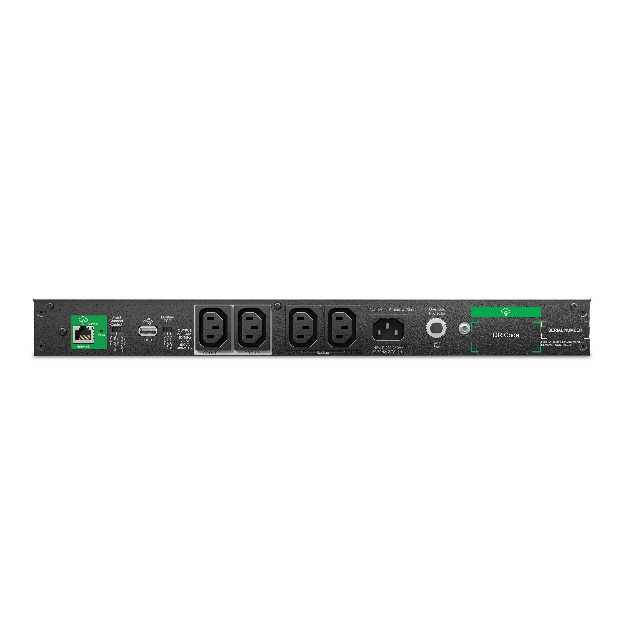 APC Smart-UPS Li-ion SCL500RMI1UC - 4x C13, short depth, Rack/tower/wall mount, SmartConnect, 500VA - Image 3