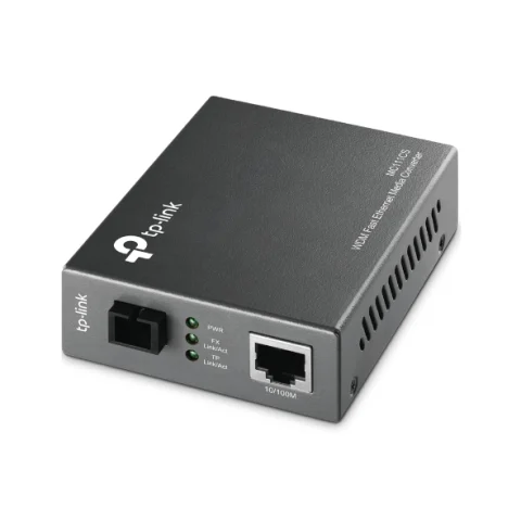 TP-Link Omada MC111CS network media converter 100 Mbit/s Single-mode Black