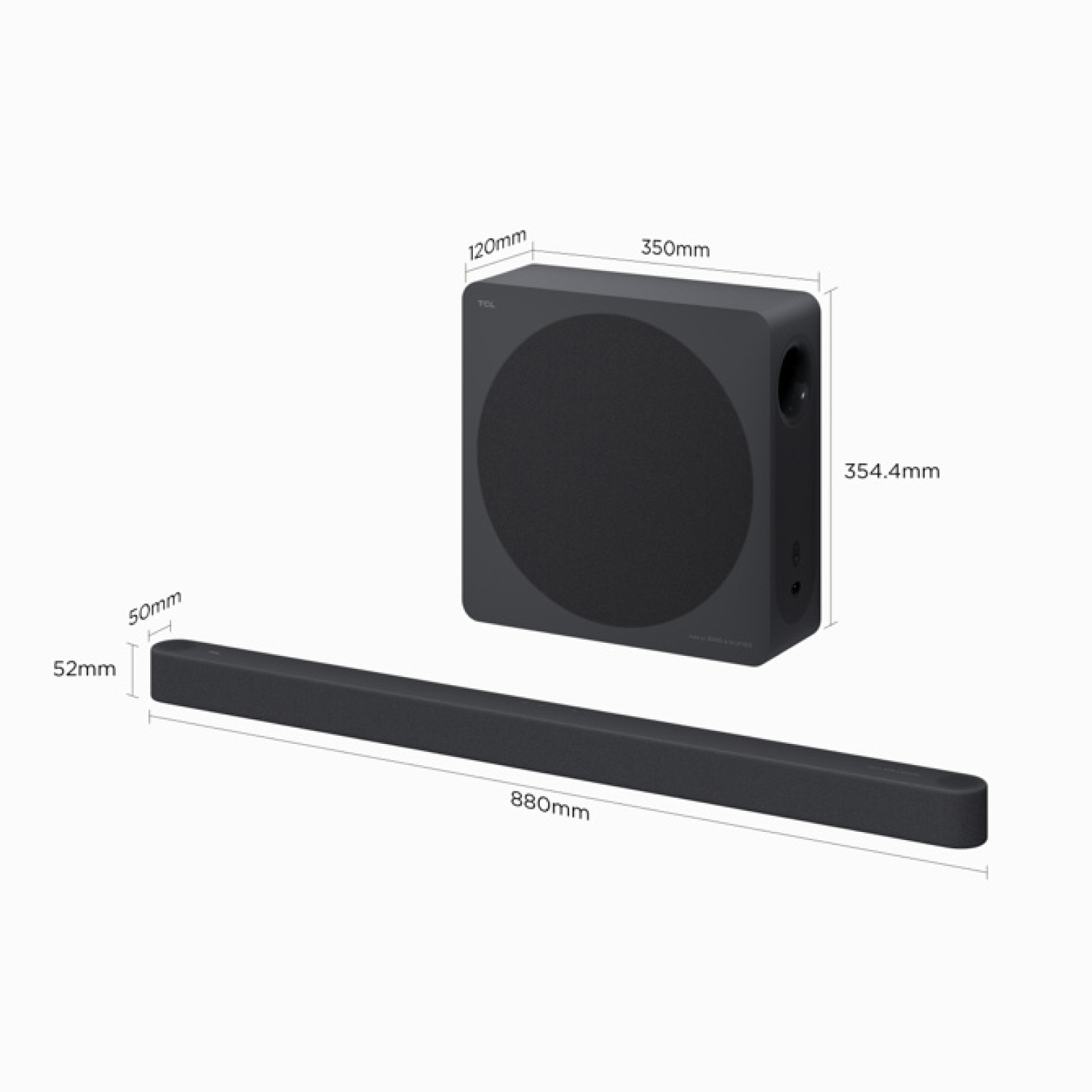 TCL A A65K-UK soundbar speaker Titanium 3.1.2 channels 460 W - Image 2
