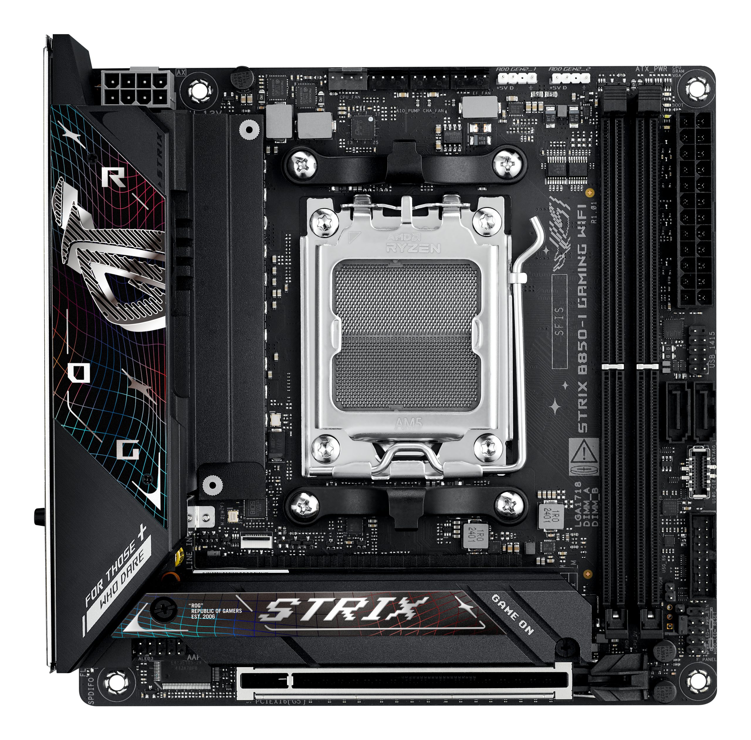 ASUS ROG STRIX B850-I GAMING WIFI AMD B850 Socket AM5 mini ITX - Image 3