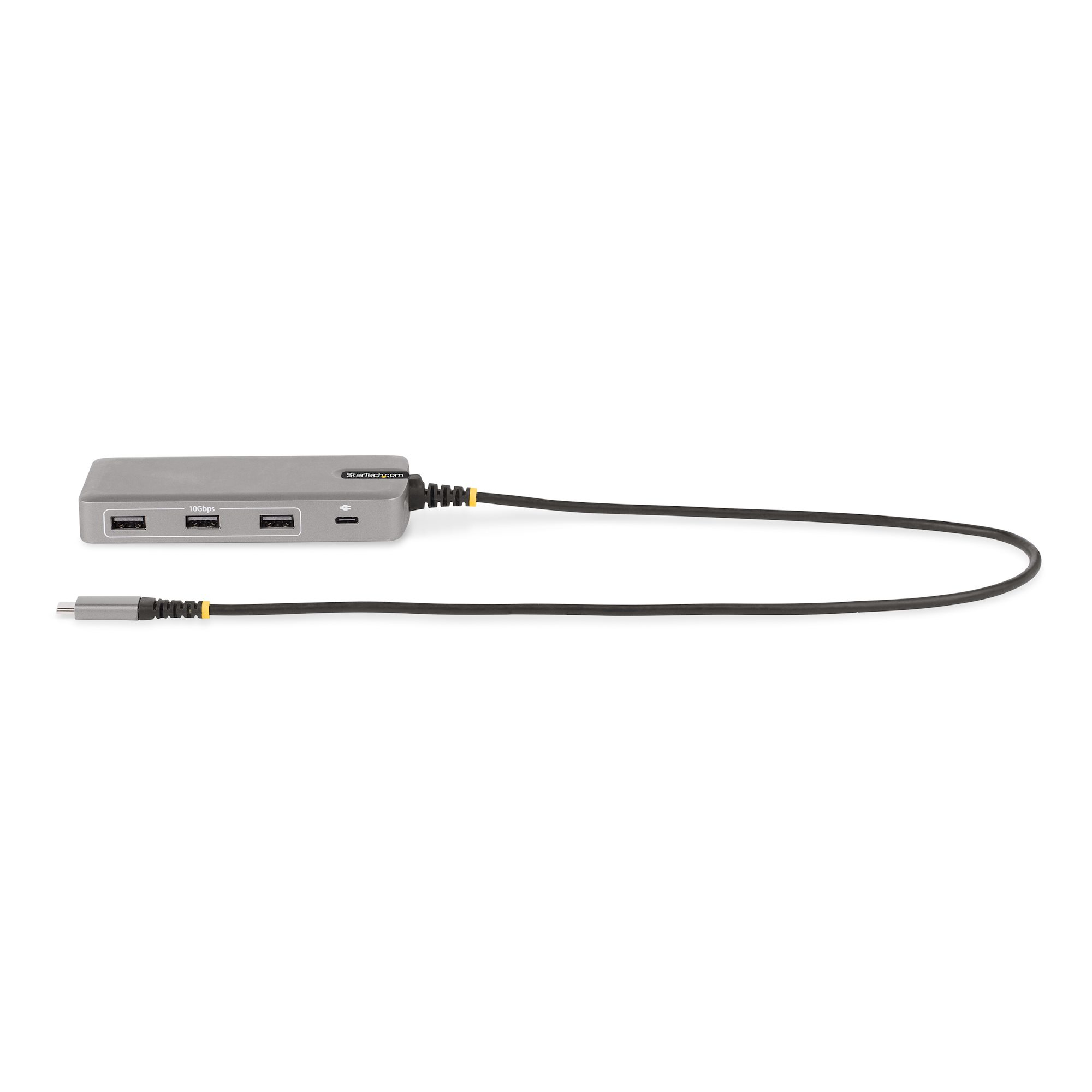 StarTech.com USB-C Triple Monitor Multiport Adapter, Dual 4K 60Hz + 4K 30Hz HDMI & DisplayPort, 3-Port USB 10Gbps Hub, 1 - Image 3
