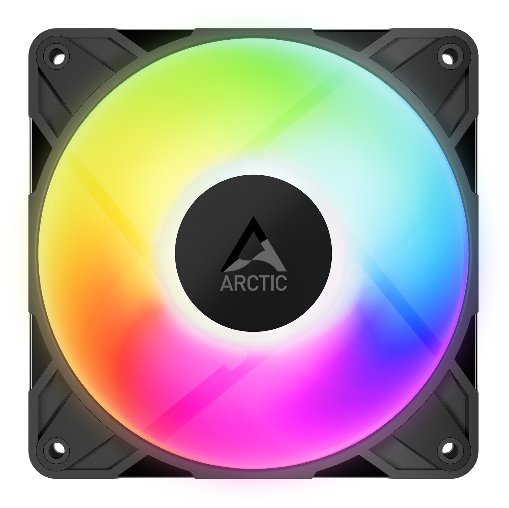 ARCTIC Freezer P12 Pro A-RGB - 3 Pack - 120 mm A-RGB PWM Fan with Cable Splitter - Image 2