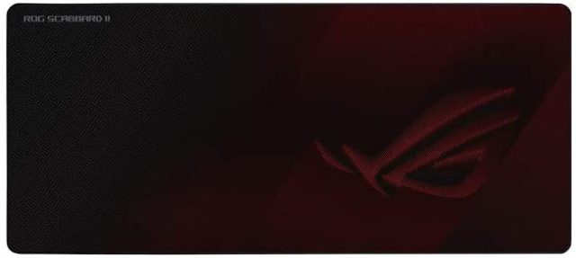 ASUS ROG Strix Scabbard II Gaming mouse pad Black, Red