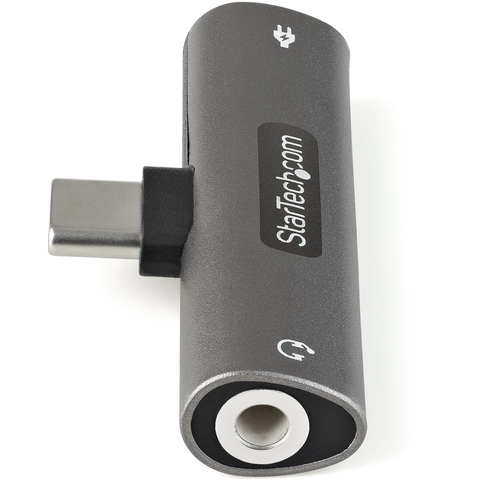 StarTech.com USB C Audio & Charge Adapter - USB-C Audio Adapter w/ 3.5mm TRRS Headphone/Headset Jack and 60W USB Type-C - Image 3