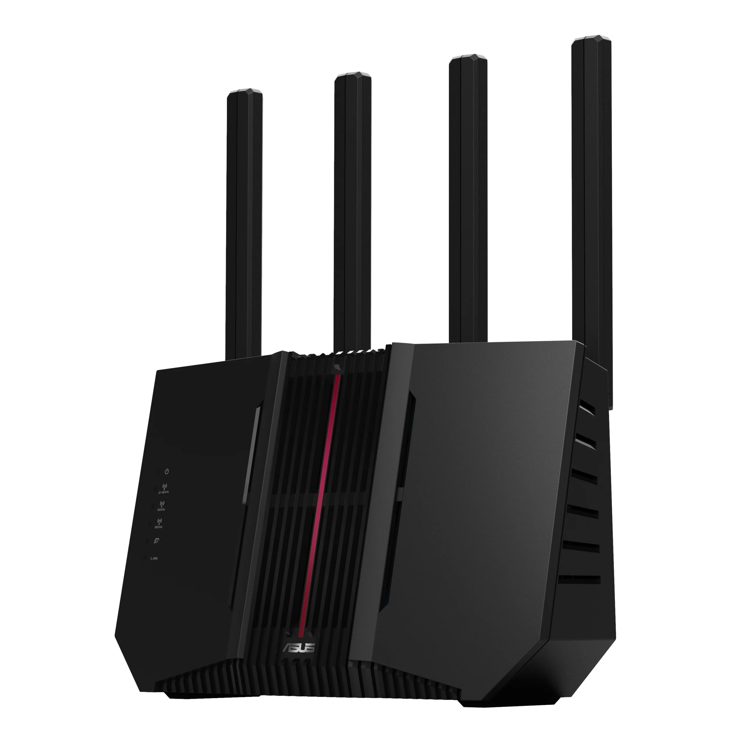 ASUS RT-BE92U wireless router 10 Gigabit Ethernet Tri-band (2.4 GHz / 5 GHz / 6 GHz) Black - Image 2