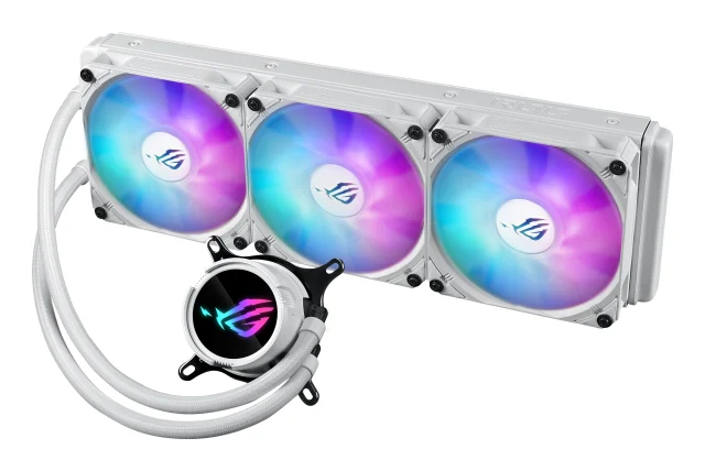 ASUS ROG Strix LC III 360 ARGB White Edition Processor All-in-one liquid cooler 12 cm