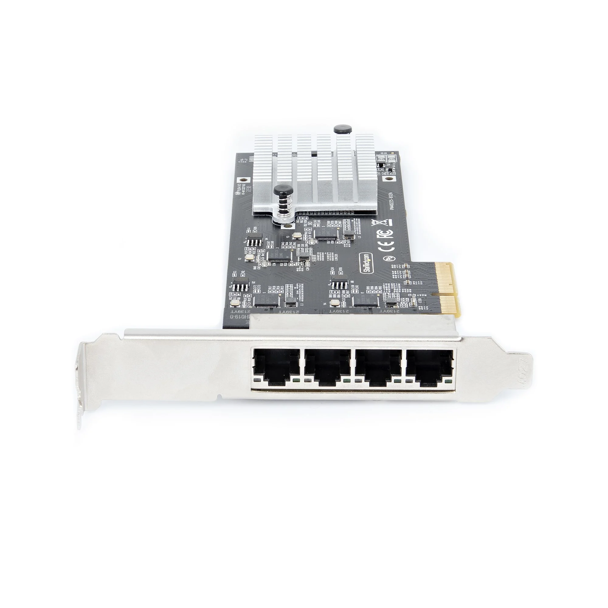 StarTech.com 4-Port 2.5Gbps NBASE-T PCIe Network Card, Intel I225-V, Quad-Port Computer Network Card, Multi-Gigabit NIC, - Image 3