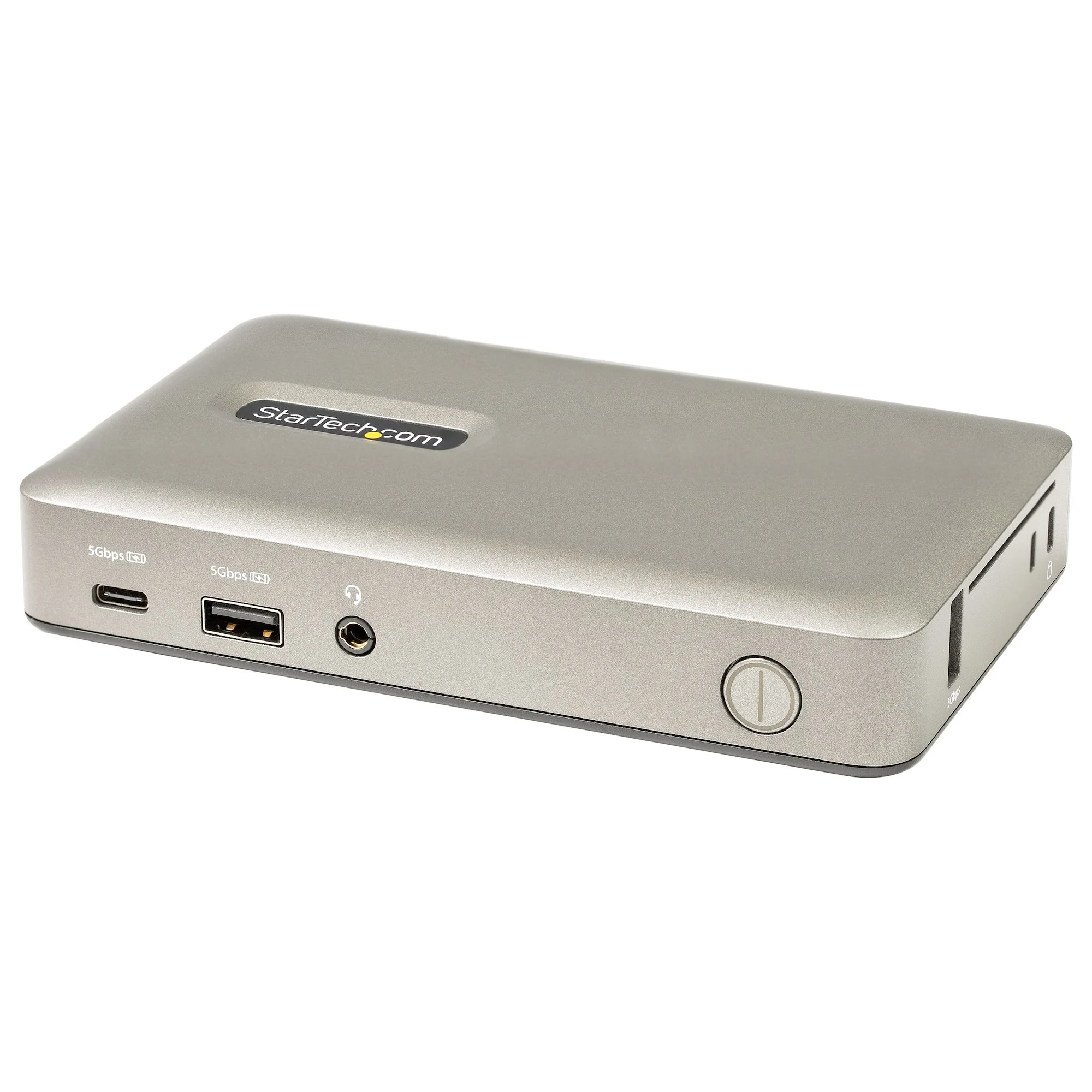 StarTech.com USB C Dock - USB-C to DisplayPort 4K 30Hz or VGA - 65W USB Power Delivery Charging - 4-Port USB 3.1 Gen 1 H