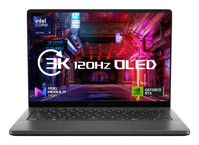 ASUS ROG Zephyrus G14 GU405AW-SY018W Intel Core Ultra 9 386H Laptop 35.6 cm (14") 3K 32 GB LPDDR5x-SDRAM 1 TB SSD NVIDIA