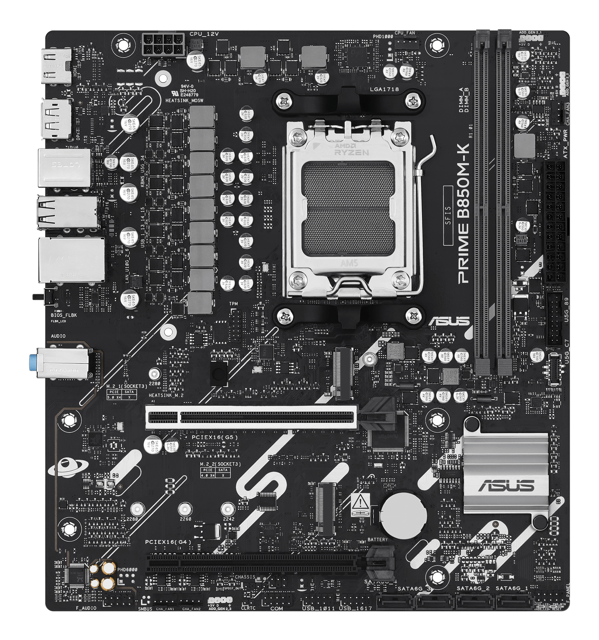 ASUS PRIME B850M-K AMD B850 Socket AM5 micro ATX - Image 2
