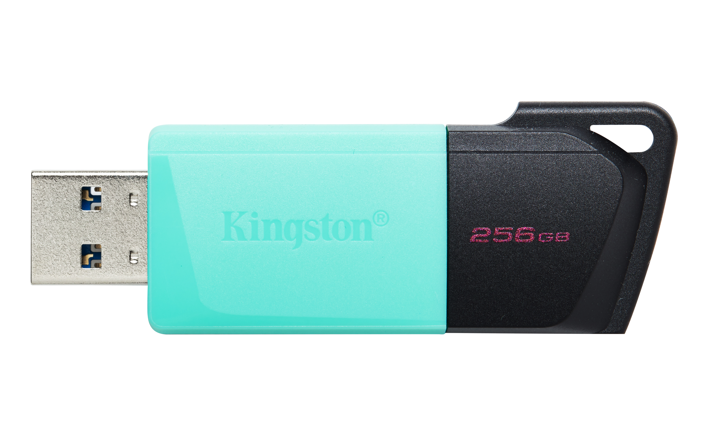 Kingston Technology DataTraveler 256GB USB3.2 Gen1 Exodia M (Black + Teal) - Image 3
