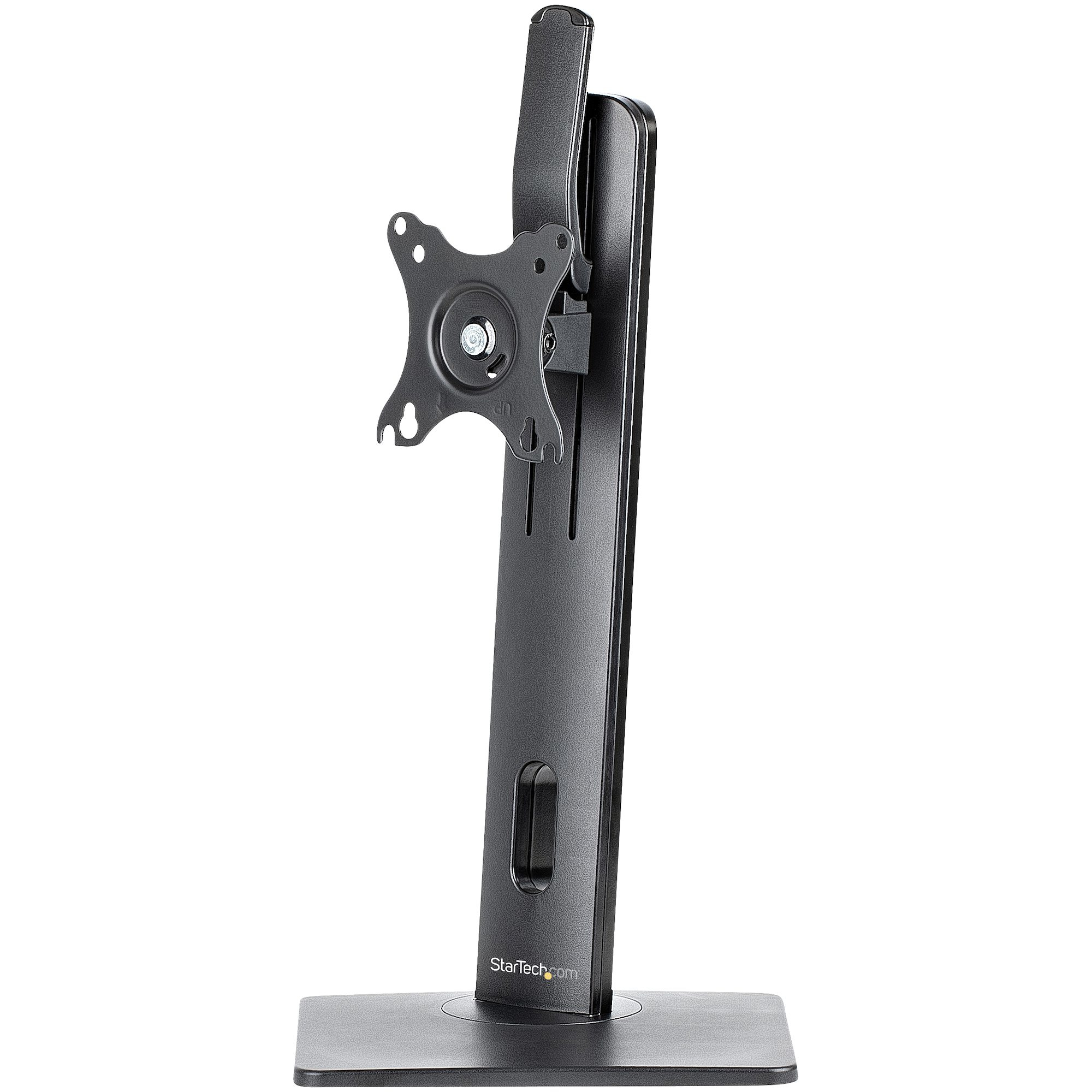 StarTech.com Free Standing Single Monitor Mount - Height Adjustable Monitor Stand - For VESA Mount Displays up to 32" (1 - Image 2