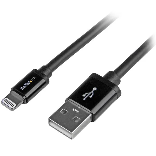 StarTech.com 2 m (6 ft.) USB to Lightning Cable - Long iPhone / iPad / iPod Charger Cable - Lightning to USB Cable - App - Image 3