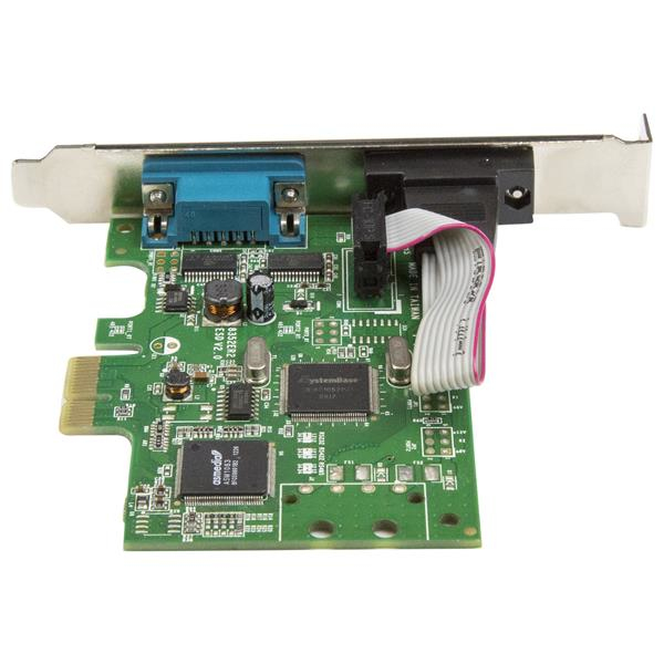 StarTech.com 2-Port PCI Express Serial Card with 16C1050 UART - RS232 - TAA - Image 3