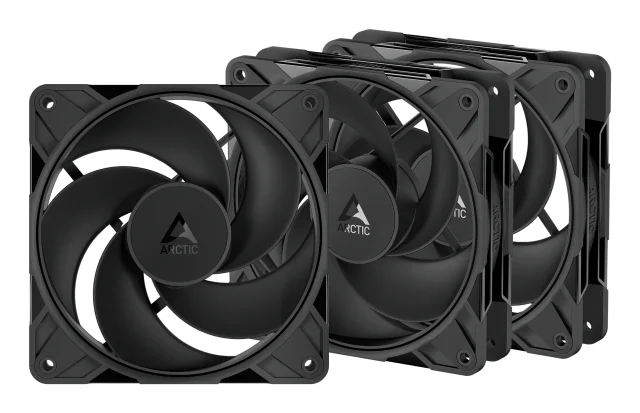 ARCTIC Freezer P14 Pro Reverse - 3 Pack - 140 mm A-RGB PWM Fan with Cable Splitter
